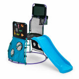 Plum My First Activity Tower with Basketball Hoop, Water Spray & 4ft Slide