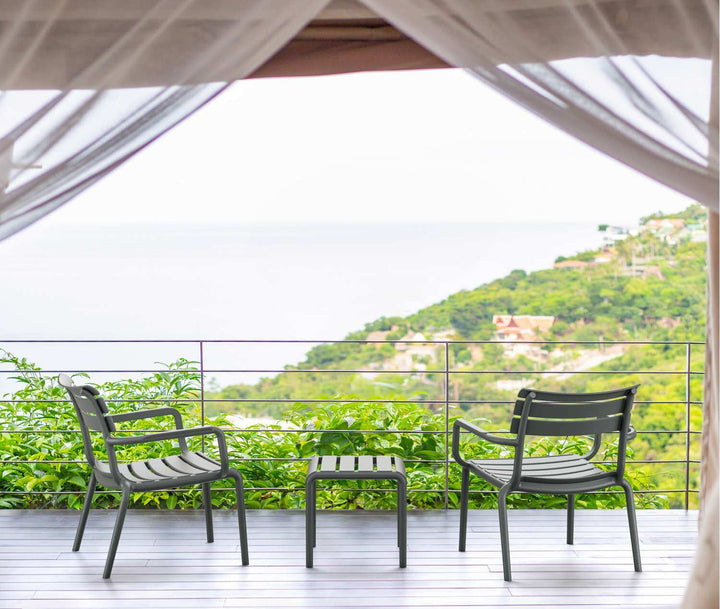 Siesta Paris Lounge Armchair (Available in Black, White, Taupe, Olive Green, Marsala & Anthracite)