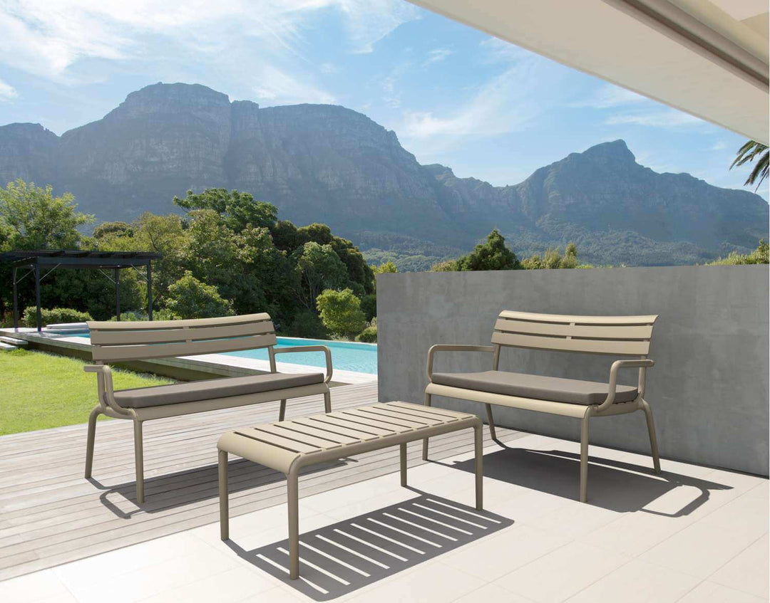 Siesta Paris Lounge Table (Available in Black, White, Anthracite, Taupe, Olive Green & Marsala)