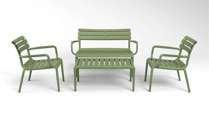 Siesta Paris Lounge Table (Available in Black, White, Anthracite, Taupe, Olive Green & Marsala)