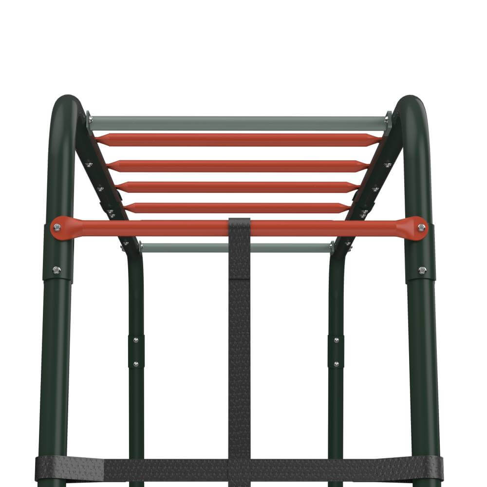Plum Metal Monkey Bars