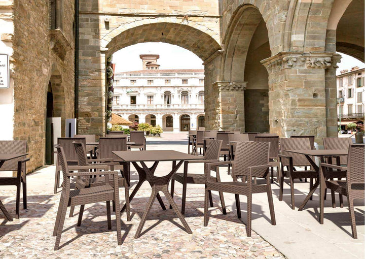 Siesta Ibiza Arm Chair (Available in Chocolate, White & Anthracite)