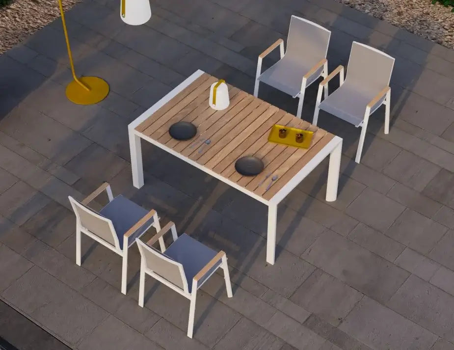 Vydel White Outdoor  Armchair