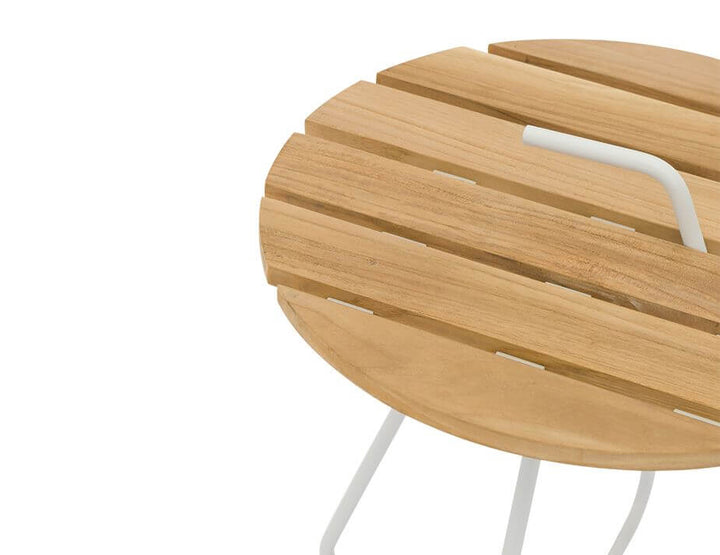Take Outdoor Side Table  (Available in White & Charcoal)