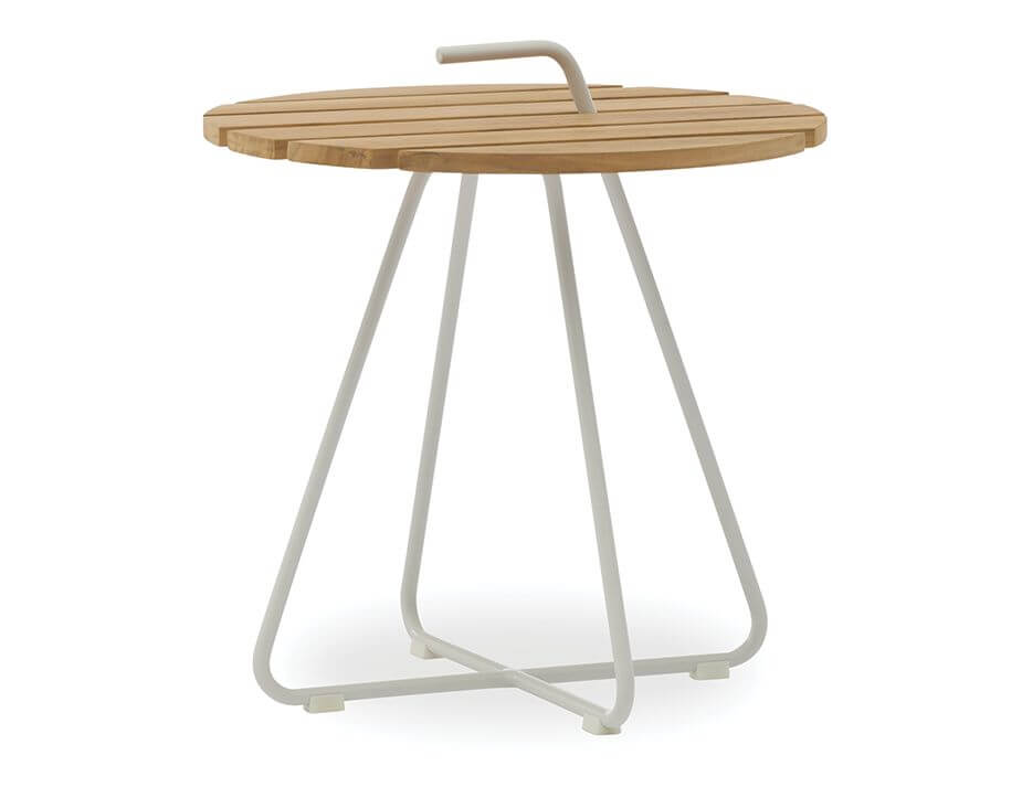 Take Outdoor Side Table  (Available in White & Charcoal)