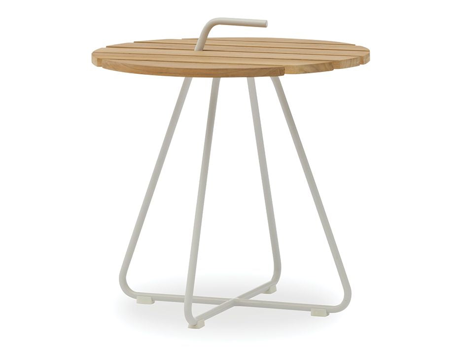 Take Outdoor Side Table  (Available in White & Charcoal)
