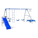 Plum 8 Station Multiplay Swing Set with Bounce & Slide