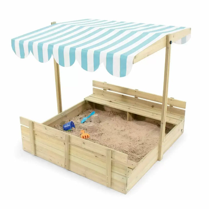 Plum Play Plum Wooden Sandpit with Canopy