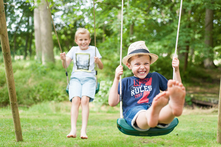 Plum Gibbon Wooden Swing Set
