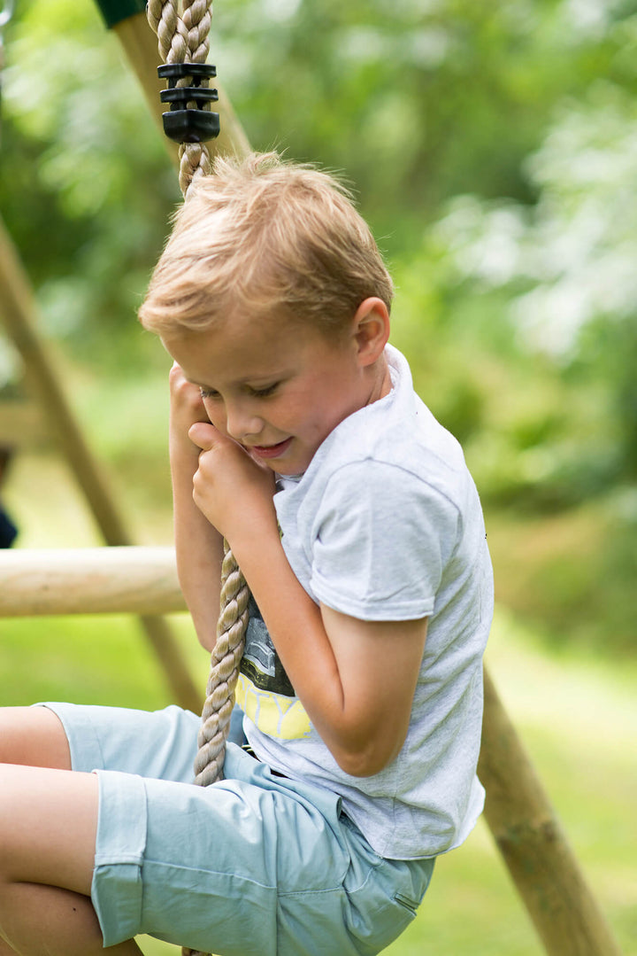 Plum Gibbon Wooden Swing Set