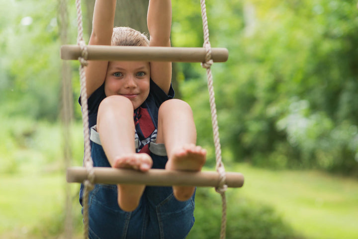 Plum Gibbon Wooden Swing Set
