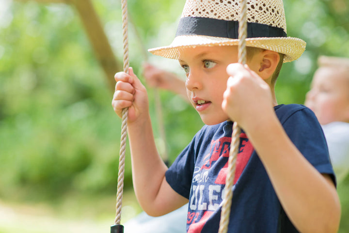 Plum Gibbon Wooden Swing Set