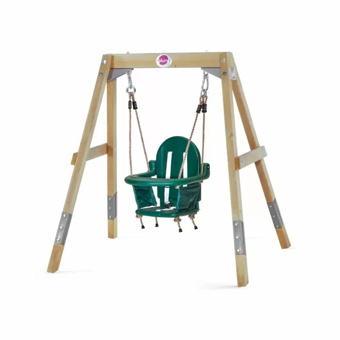 2-in-1 Wooden Swing Set