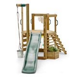 Plum Woodland Treehouse with Slide