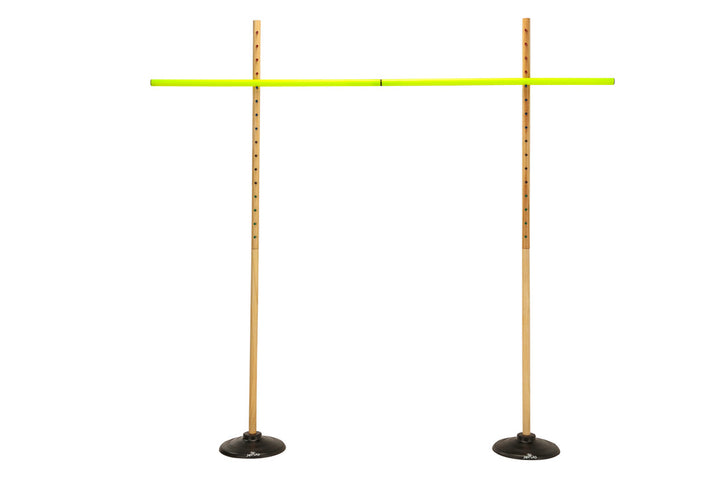 Wooden Limbo Set w/ Rubber Legs & Plastic Pole Height 158cm