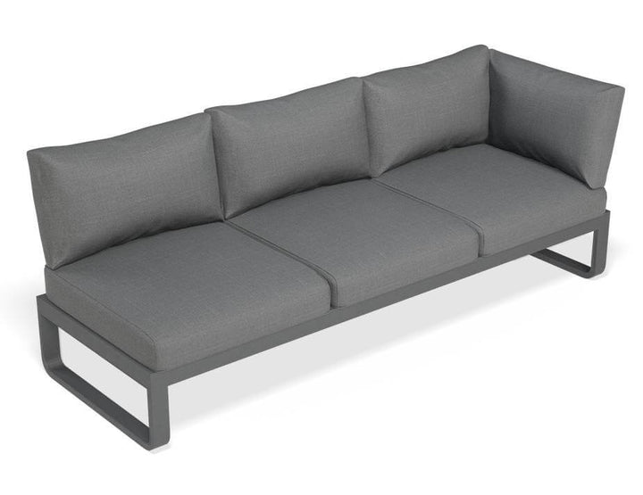 Fino Config A: Outdoor Modular Sofa (Avail in Matt Charcoal & Matt White Frame)