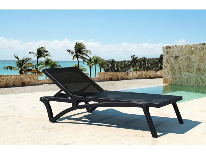 Pacific Sunlounger / Ocean Side Table 2 Pc Package