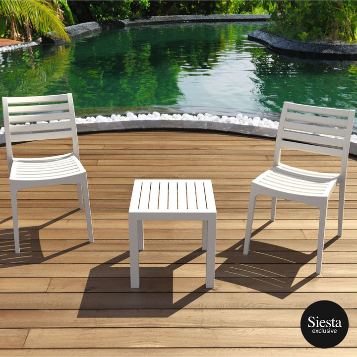 Siesta Ares Chair /Ocean Side Table 2 Seat Package