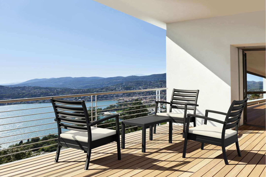 Siesta Ocean Lounge Coffee Table 900x450 (Available in Black, White, Taupe, Silver Grey & Anthracite)
