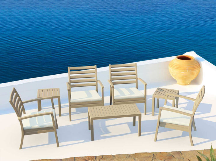 Siesta Ocean Lounge Coffee Table 900x450 (Available in Black, White, Taupe, Silver Grey & Anthracite)