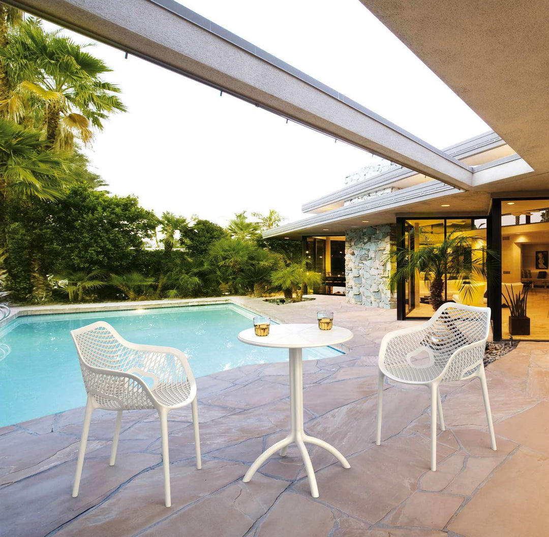 Siesta Air XL Arm Chair (Available in Black, White, Taupe, Green, Red, Orange, Mango & Anthracite)
