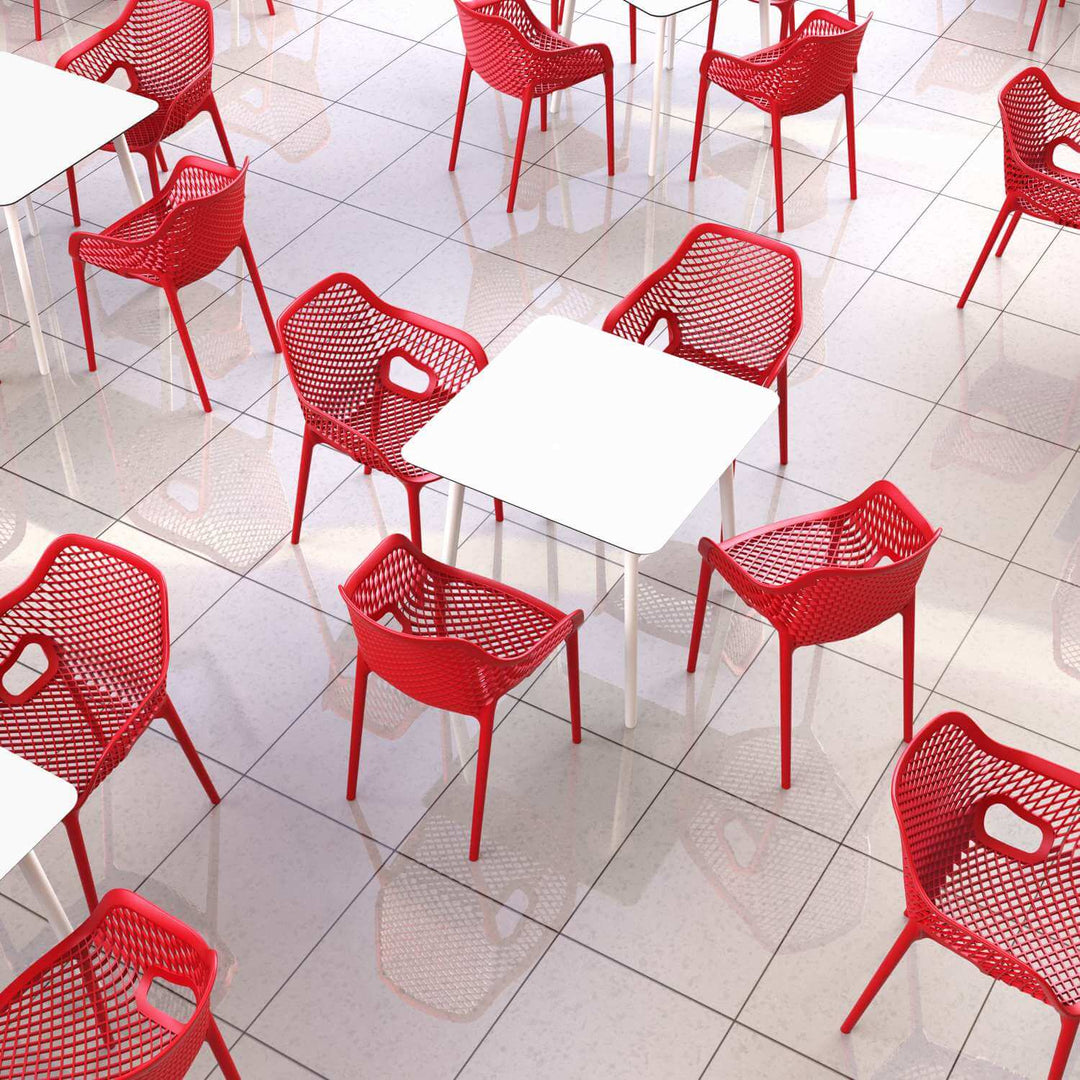 Siesta Air XL Arm Chair (Available in Black, White, Taupe, Green, Red, Orange, Mango & Anthracite)