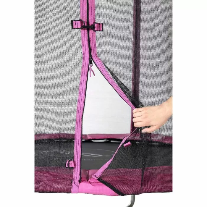 Plum 4Ft Junior Springsafe Trampoline & Enclosure - Pink