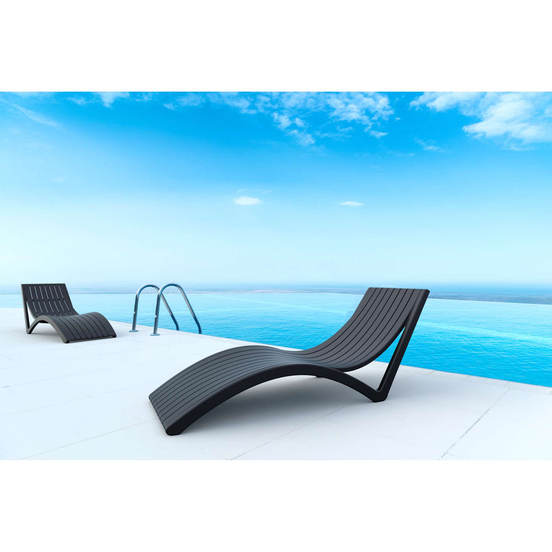 Slim Sunlounger (all colours - with / without cushion)
