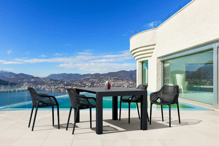 Siesta Air XL Arm Chair (Available in Black, White, Taupe, Green, Red, Orange, Mango & Anthracite)