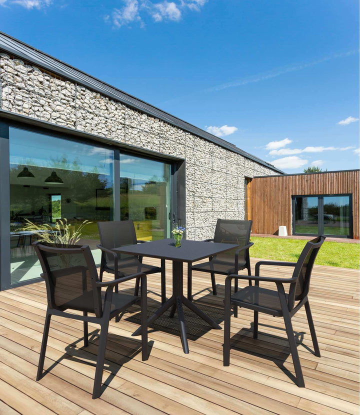 Siesta Sky Table 80 (Available in White, Taupe, Olive Green, Black & Anthracite)