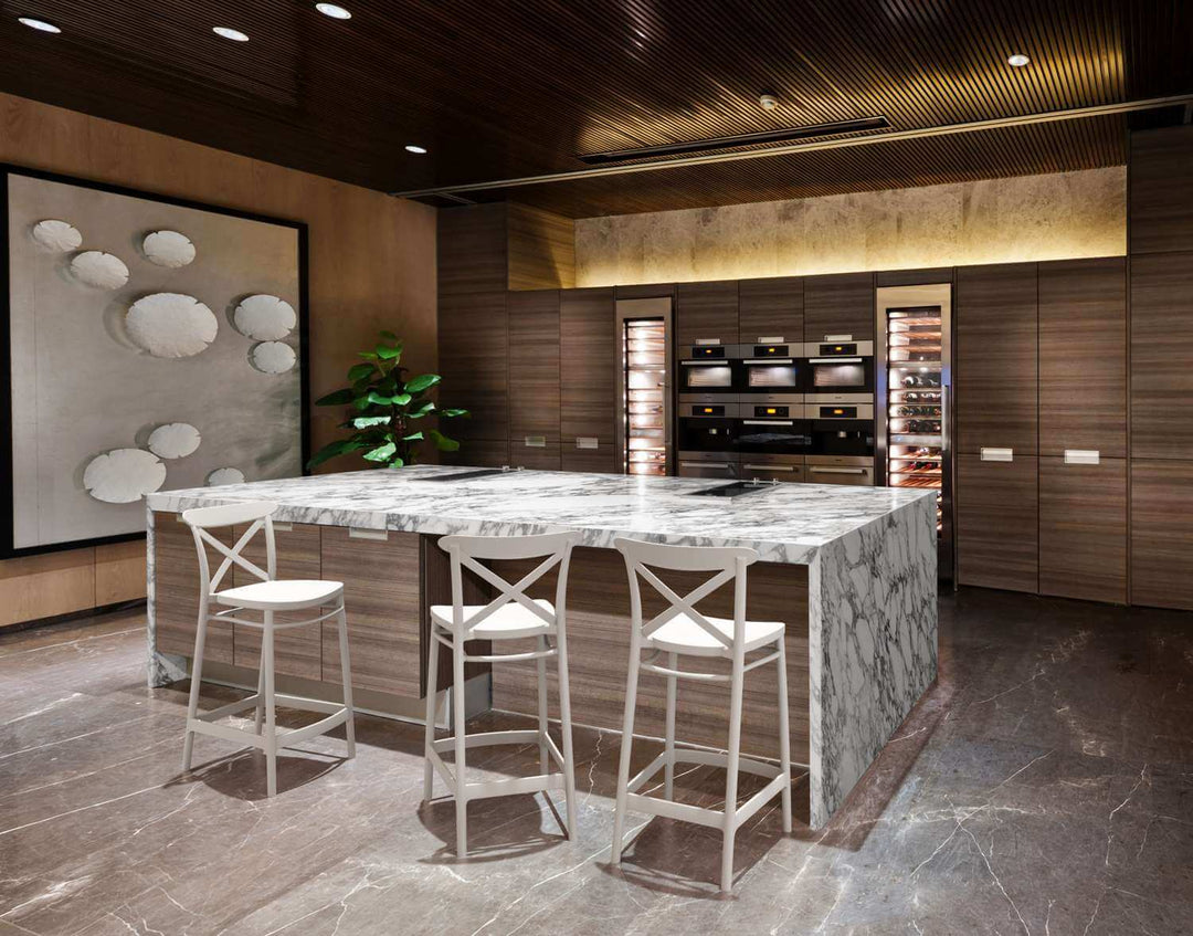 Cross Back Bar Stools 65cm by Siesta