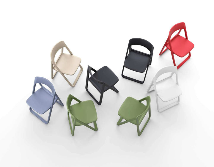 Siesta Dream Folding Chair (Available in Black, White, Taupe, Red, Olive Green & Anthracite)
