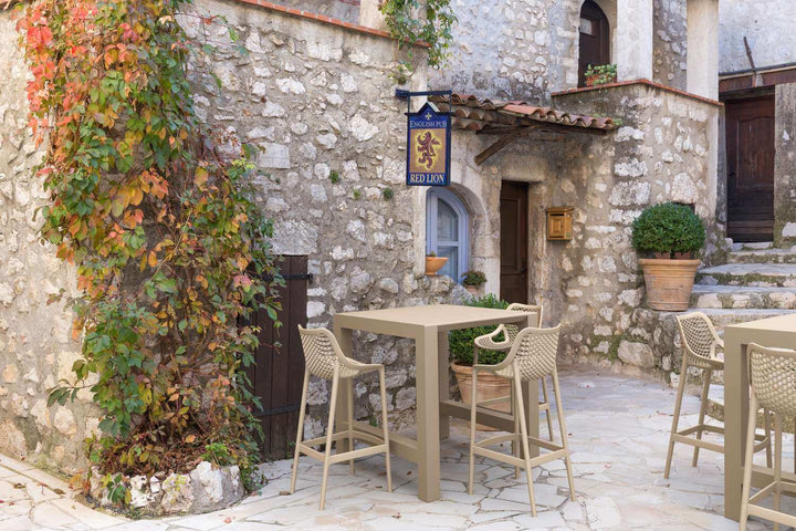 Siesta Vegas Extendable Bar Table from 1000mm to 1400mm (Available in White, Taupe, Black & Anthracite))