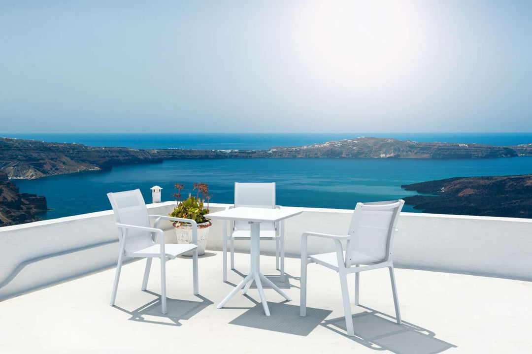 Siesta Pacific Arm Chair (Available in Black, White, Taupe & Anthracite/Black)