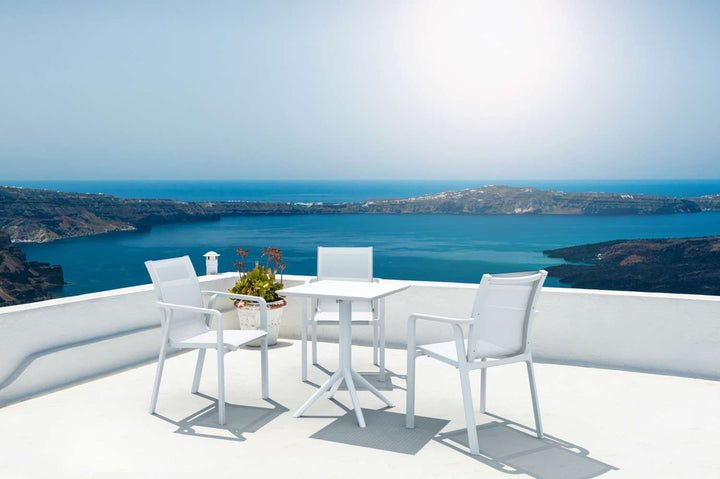 Siesta Pacific Arm Chair (Available in Black, White, Taupe & Anthracite/Black)
