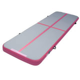Everfit 3m x 1m Air Track Mat - Pink & Grey