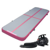 Everfit GoFun 3X1M Inflatable Air Track Mat with Pump - Pink