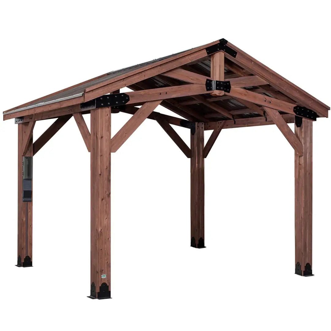 Backyard Discovery Brindlewood Gazebo with PowerPort 12x10ft (3.7m x 3.1m)