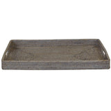 Verandah Rectangular Rattan Tray (Available in 3 Sizes)