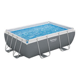 Bestway Above Ground Swimming Pool - Steel Frame - with Filter & Pump (282x196x84cm - 3662L)