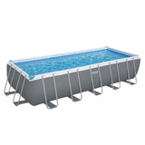 Bestway Above Ground Swimming Pool - Steel Frame - with Filter, Pump & Ladder (640x274x132cm - 19281L)