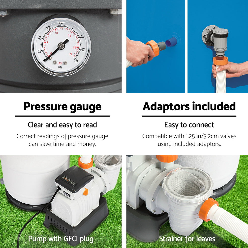 Bestway Pool Pump Sand Filter - 5678L/H