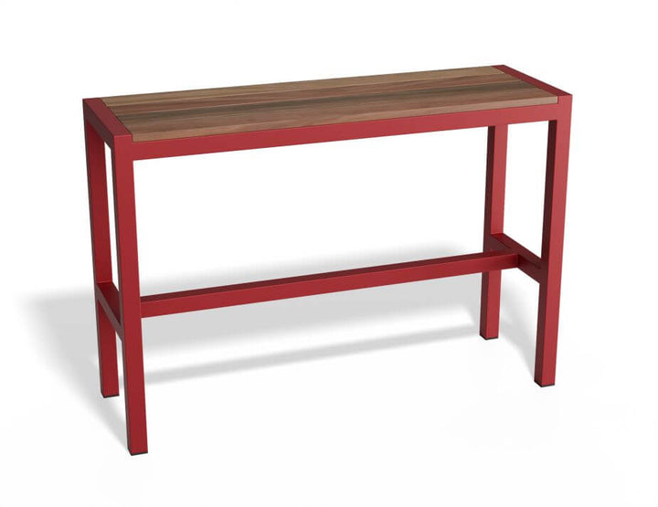 Moonah Outdoor High Bar Bench Seat - Spotted Gum (Custom Made)
