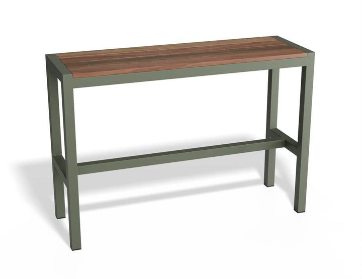 Moonah Outdoor High Bar Bench Seat - Spotted Gum (Custom Made)