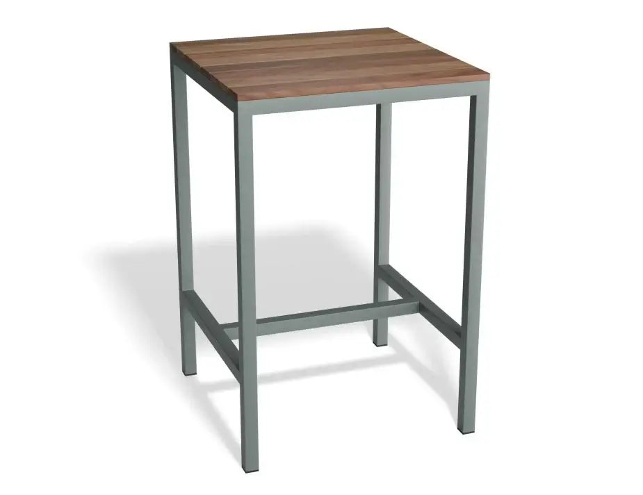 Kyenne Outdoor High Bar Table - Spotted Gum (Custom Made)