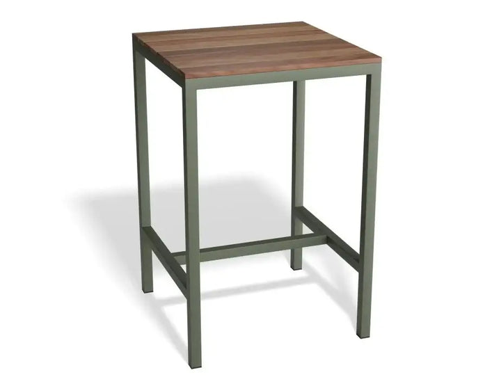 Kyenne Outdoor High Bar Table - Spotted Gum (Custom Made)