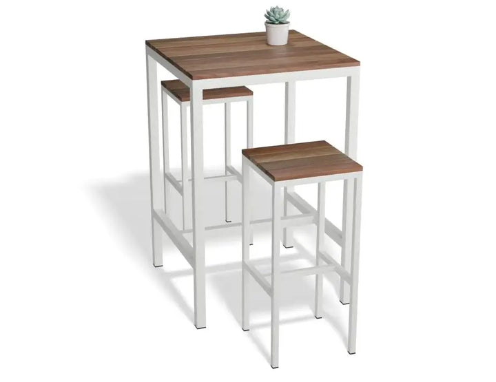 Kyenne Outdoor High Bar Table - Spotted Gum (Custom Made)