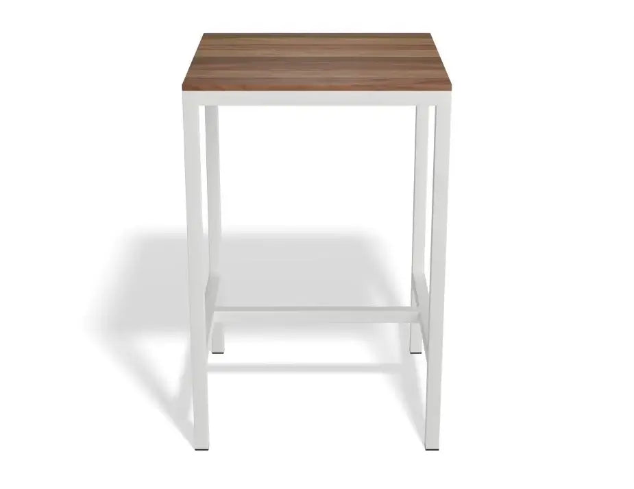 Kyenne Outdoor High Bar Table - Spotted Gum (Custom Made)
