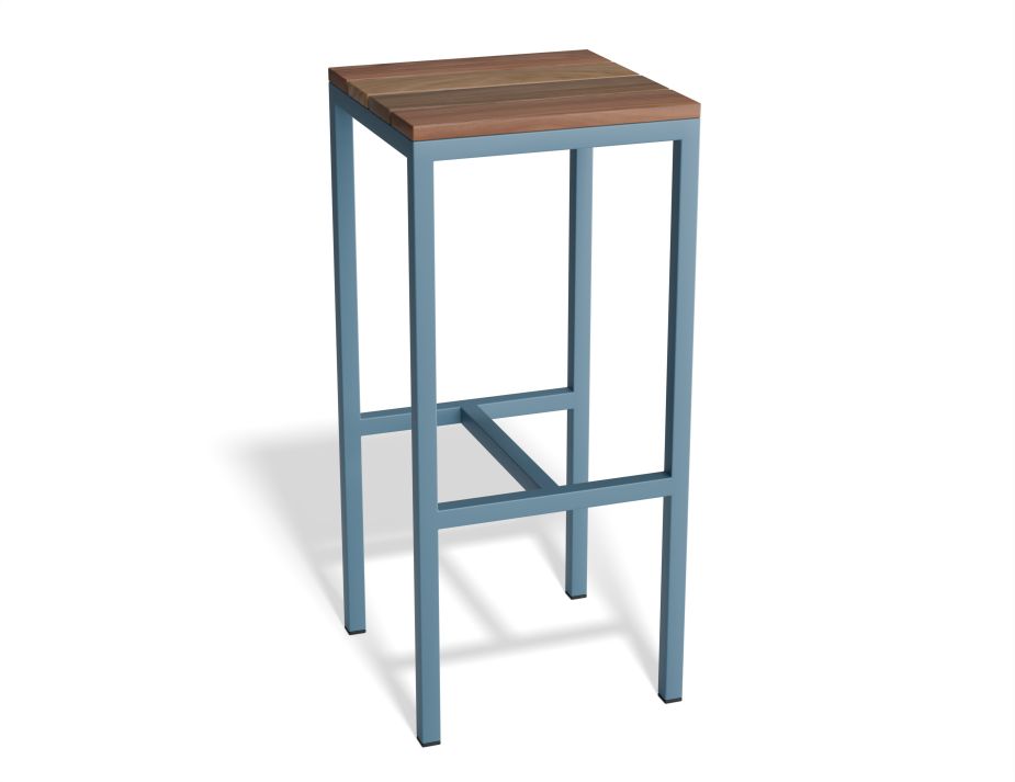 Kyenne Outdoor Bar Stool - Spotted Gum (Custom Made)