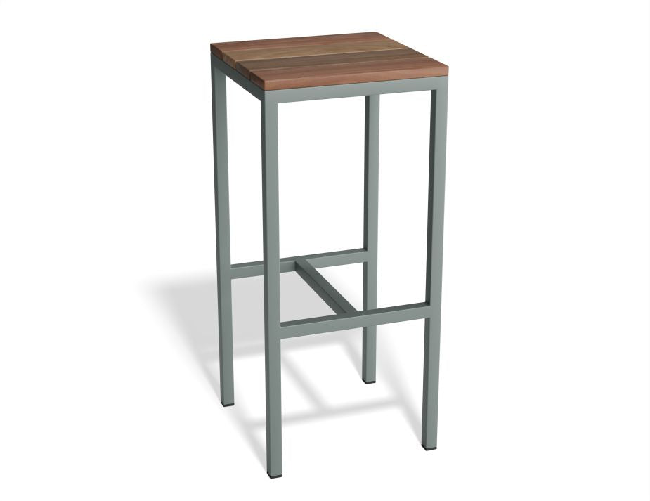 Kyenne Outdoor Bar Stool - Spotted Gum (Custom Made)